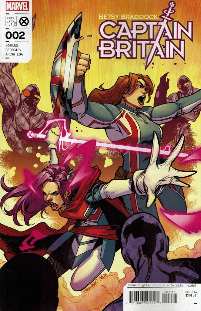 Betsy Braddock: Captain Britain #2 (VF-NM), Comic Book, buy comic books online, online comic book store canada, sell comic books, online, comic websites, comic store,  vintige comic books, comic book store guelph, comic book store,  Long Box Silver's Comics 