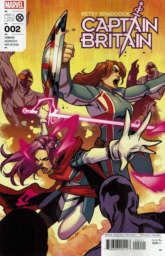 Betsy Braddock: Captain Britain #2 (VF-NM), Comic Book, buy comic books online, online comic book store canada, sell comic books, online, comic websites, comic store,  vintige comic books, comic book store guelph, comic book store,  Long Box Silver's Comics 