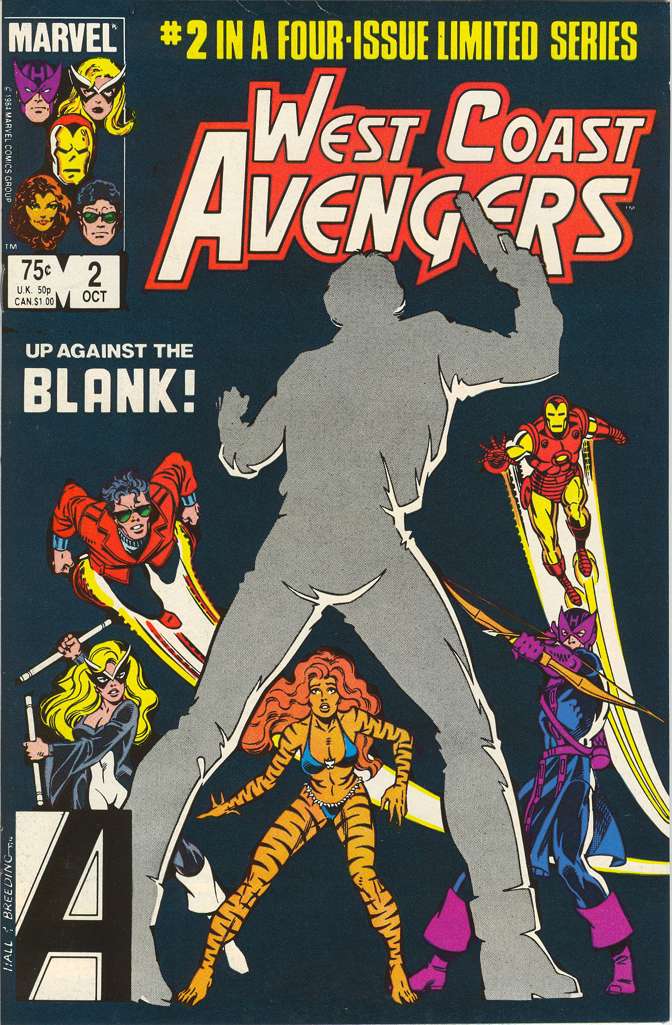 West Coast Avengers (Ltd. Series)(Full Mini-Series Set) #1-4 (VF-NM)