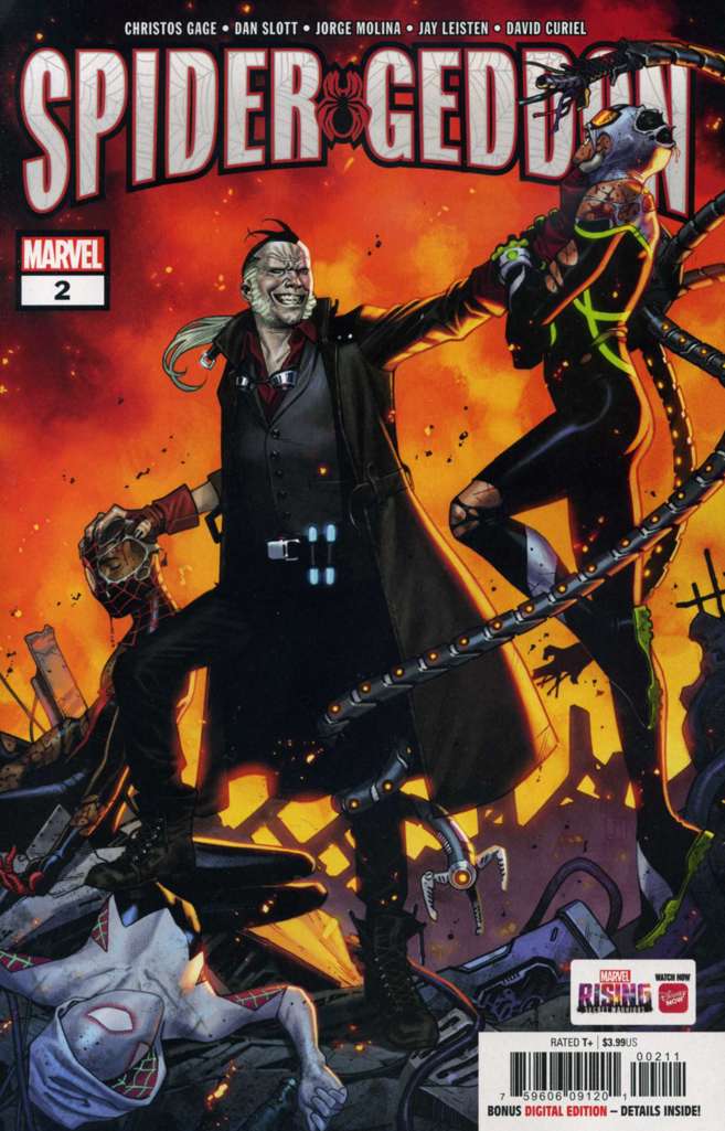 Spider-Geddon #2 Near Mint, Comic Book, buy comic books online, online comic book store canada, sell comic books, online, comic websites, comic store,  vintige comic books, comic book store guelph, comic book store,  Long Box Silver's Comics 