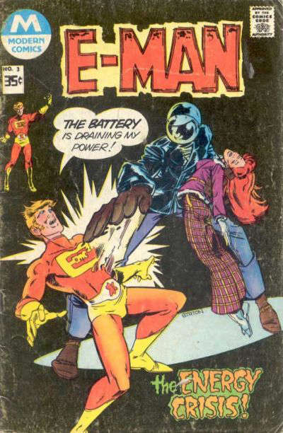 E-Man (1st Series) #3 (VF-NM), Comic Book, buy comic books online, online comic book store canada, sell comic books, online, comic websites, comic store,  vintige comic books, comic book store guelph, comic book store,  Long Box Silver's Comics 