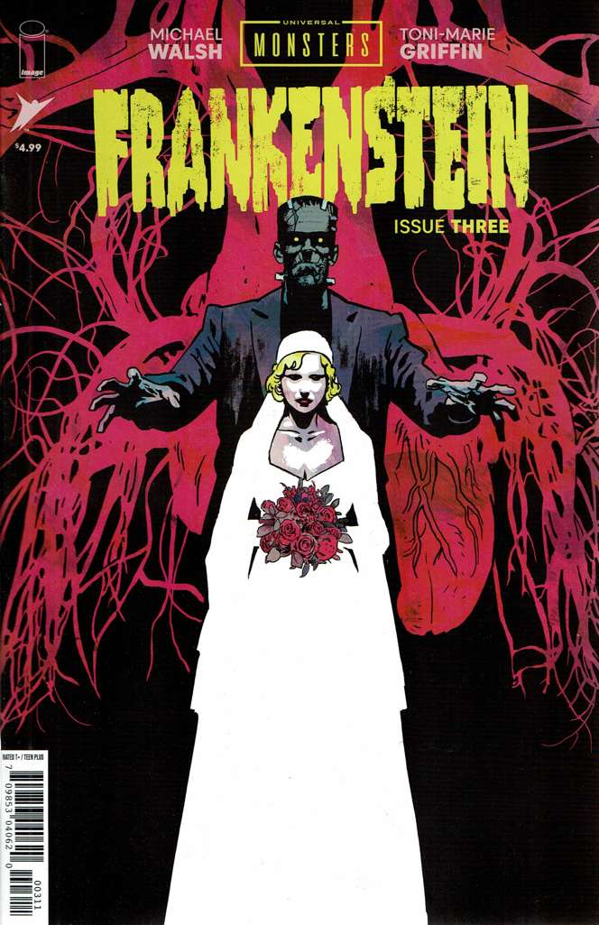 Universal Monsters: Frankenstein (Image) (Full Mini-Series Set #1-4) #1/A (VF-NM)