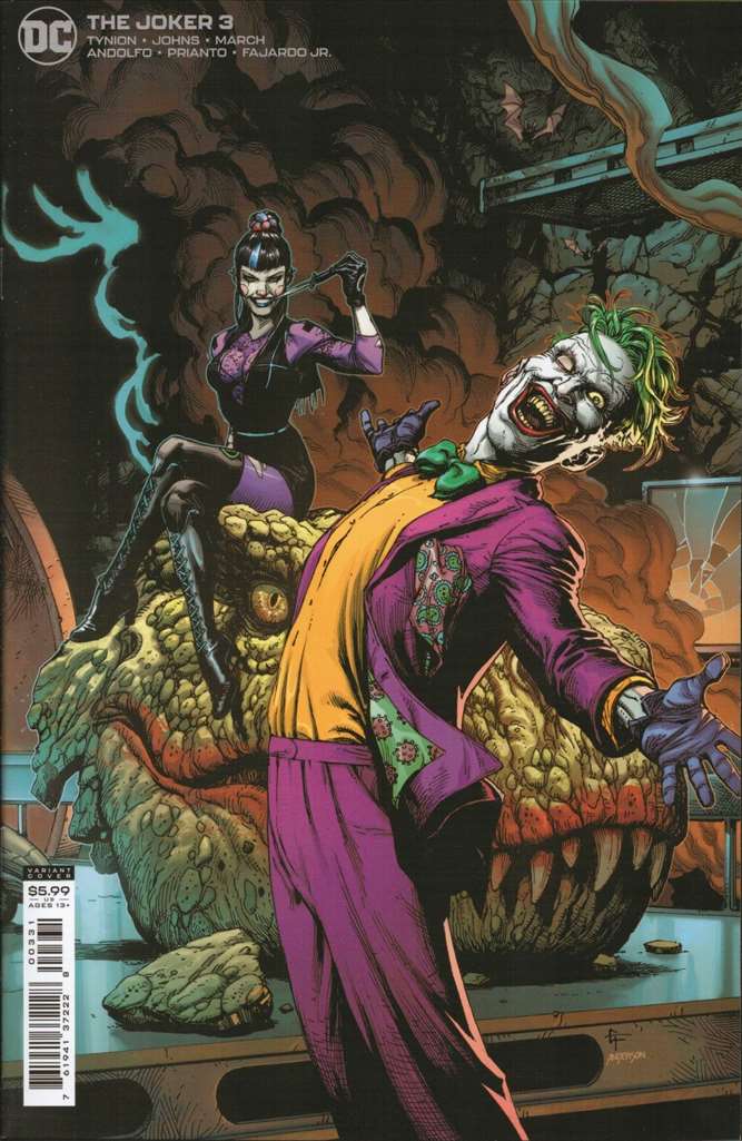 Joker, The (3rd Series) #3/A, Comic Book, Back Issue, buy comics online, comic book store guelph, online comic book store, local comic shop, Long Box Silver's Comics