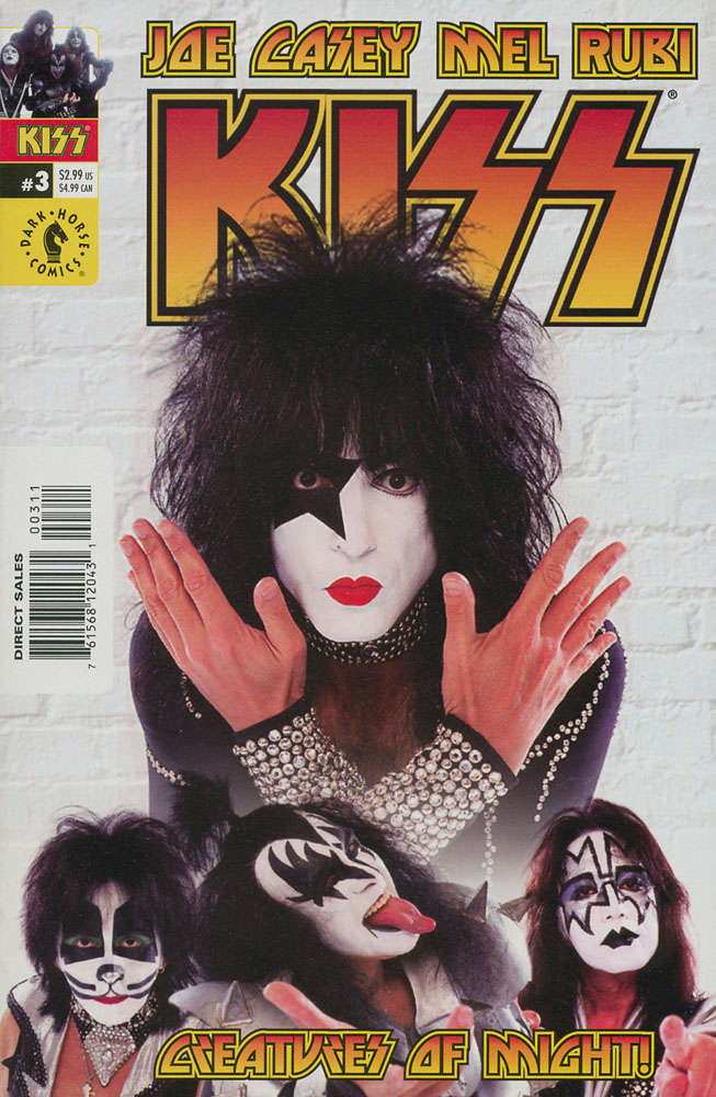 Kiss (Dark Horse) #3/SC (VF-NM), Comic Book, buy comic books online, online comic book store canada, sell comic books, online, comic websites, comic store,  vintige comic books, comic book store guelph, comic book store,  Long Box Silver's Comics 