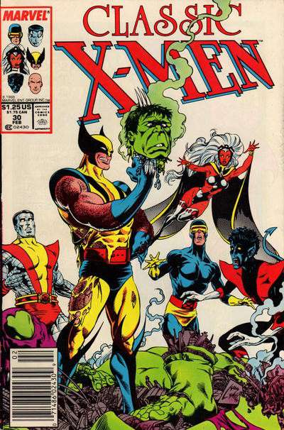 Classic X-Men #30/NS (VF-NM), Comic Book, Back Issue, buy comic books online, online comic book store canada, sell comic books, online, comic websites, comic store,  vintige comic books, comic book store guelph, comic book store, comic book store near me, Long Box Silver's Comics 