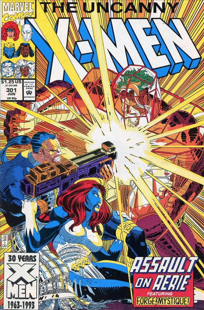 Uncanny X-Men, The #301 (VF-NM), Comic Book, Back Issue, buy comic books online, online comic book store canada, sell comic books, online, comic websites, comic store,  vintige comic books, comic book store guelph, comic book store, comic book store near me, Long Box Silver's Comics 