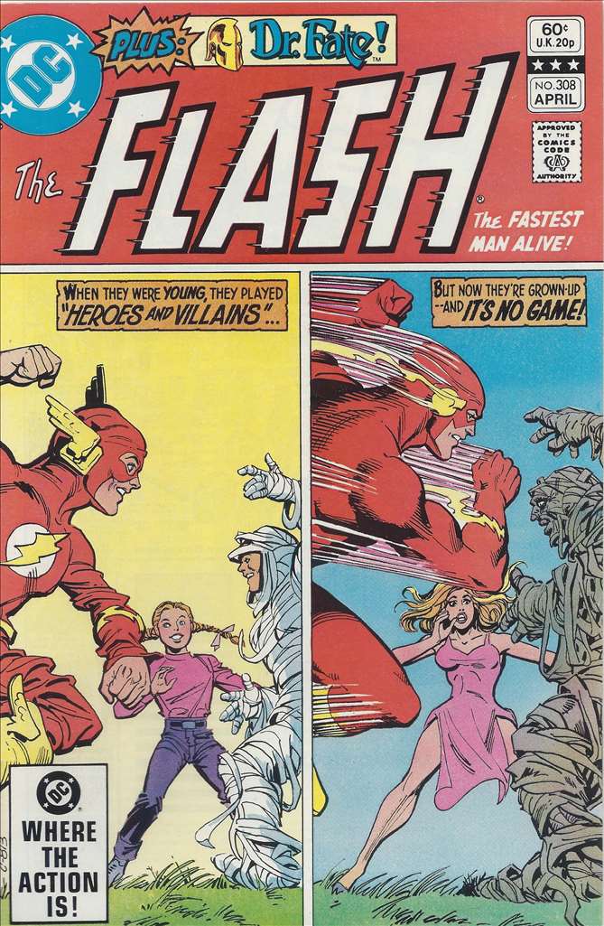 Flash, The (1st Series) #308, Comic Book, Back Issue, buy comics online, comic book store guelph, online comic book store, local comic shop, Long Box Silver's Comics