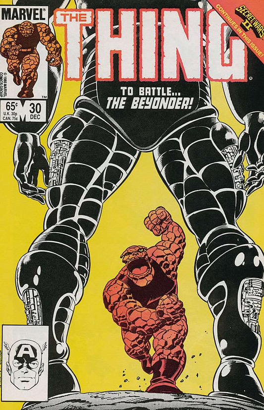 Thing, The #30, Comic Book, Back Issue, buy comic books online, order comics online, marvel comics, sell comic books, online, comic websites, comic store,  vintige comic books, comic book store guelph, comic book store, comic book store near me, Long Box Silver's Comic Book Store