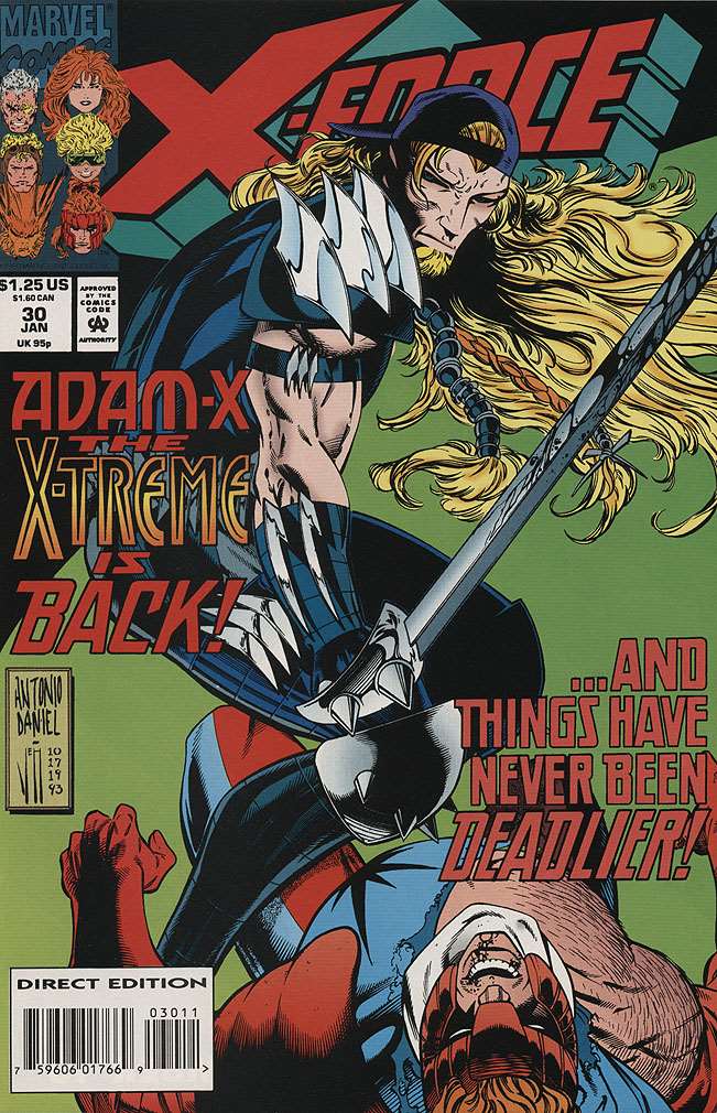 X-Force #30 (VF-NM), Comic Book, Back Issue, buy comic books online, online comic book store canada, sell comic books, online, comic websites, comic store,  vintige comic books, comic book store guelph, comic book store, comic book store near me, Long Box Silver's Comics 