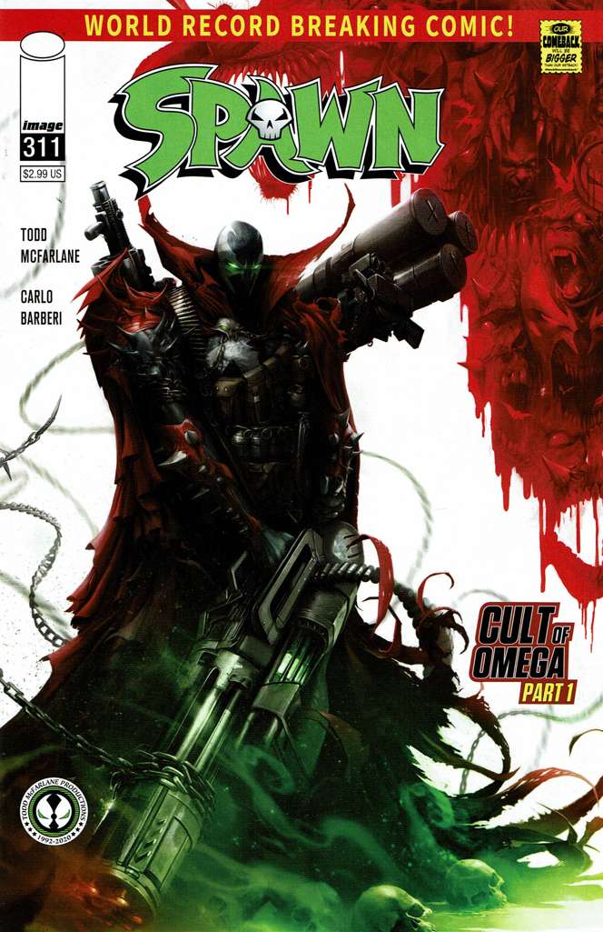 Spawn #311/C (VF-NM), Comic Book, buy comic books online, online comic book store canada, sell comic books, online, comic websites, comic store,  vintige comic books, comic book store guelph, comic book store,  Long Box Silver's Comics 