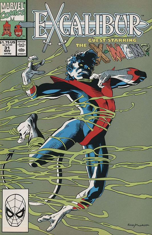 Excalibur #31, Comic Book, Back Issue, buy comic books online, order comics online, marvel comics, sell comic books, online, comic websites, comic store,  vintige comic books, comic book store guelph, comic book store, comic book store near me, Long Box Silver's Comic Book Store