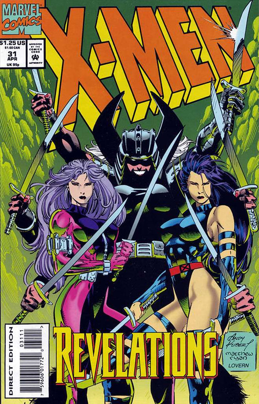 X-Men (2nd Series) #31 Very Fine to Near Mint, Comic Book, Back Issue, buy comic books online, online comic book store canada, sell comic books, online, comic websites, comic store,  vintige comic books, comic book store guelph, comic book store, comic book store near me, Long Box Silver's Comics 