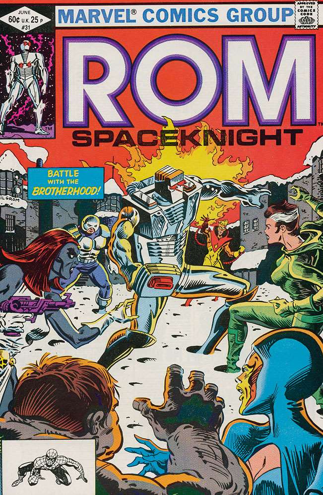 ROM #31, Marvel Comics, Comic Book, Back Issue, buy comics online, comic book store guelph, online comic book store, local comic shop, Long Box Silver's Comics