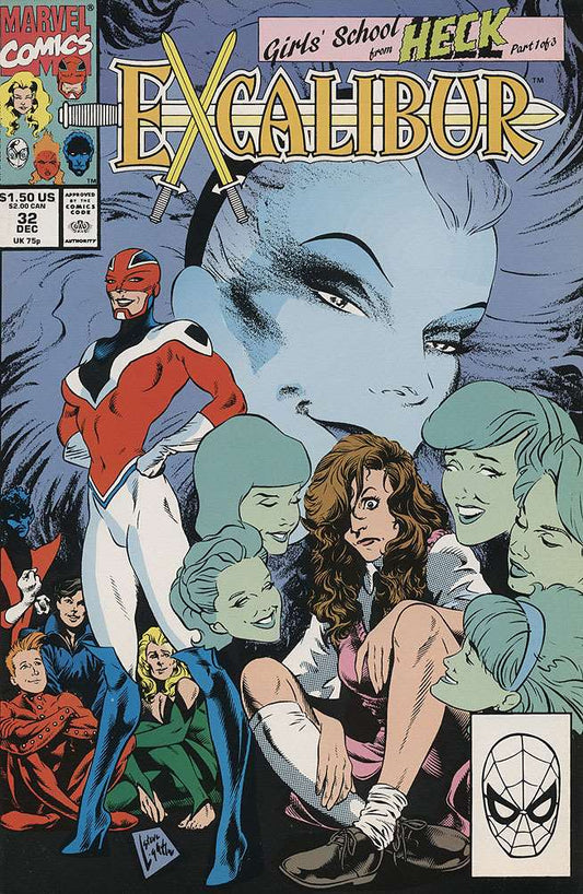 Excalibur #32/A, Comic Book, Back Issue, buy comic books online, order comics online, marvel comics, sell comic books, online, comic websites, comic store,  vintige comic books, comic book store guelph, comic book store, comic book store near me, Long Box Silver's Comic Book Store