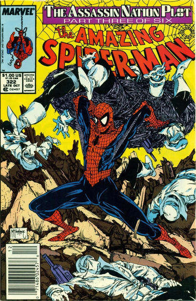 Amazing Spider-Man, The #322/NS (VF-NM), Comic Book, buy comic books online, online comic book store canada, sell comic books, online, comic websites, comic store,  vintige comic books, comic book store guelph, comic book store,  Long Box Silver's Comics 