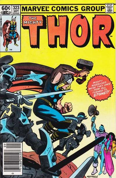The Mighty Thor (Newsstand) #323/NS, Comic Book, Back Issue, buy comic books online, order comics online, marvel comics, sell comic books, online, comic websites, comic store,  vintige comic books, comic book store guelph, comic book store, comic book store near me, Long Box Silver's Comic Book Store