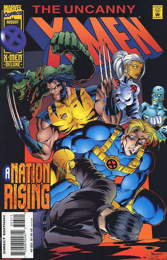 Uncanny X-Men, The #323 (VF-NM), Comic Book, Back Issue, buy comic books online, online comic book store canada, sell comic books, online, comic websites, comic store,  vintige comic books, comic book store guelph, comic book store, comic book store near me, Long Box Silver's Comics 