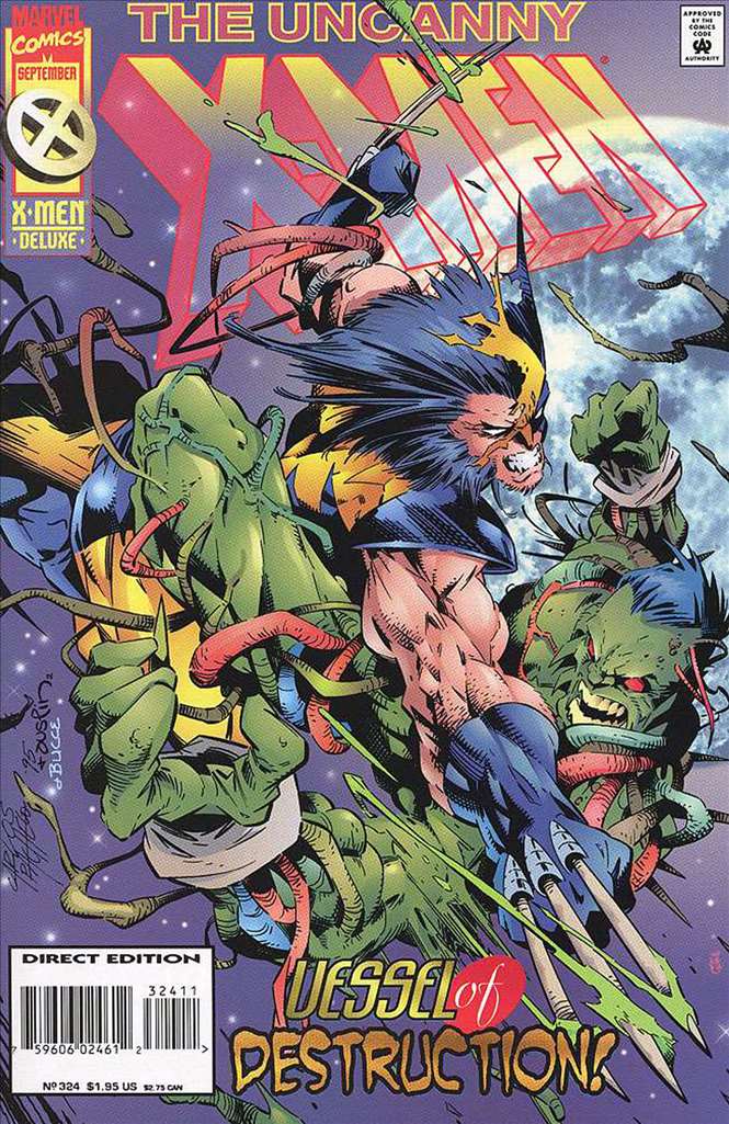 Uncanny X-Men, The #324 (VF-NM), Comic Book, Back Issue, buy comic books online, online comic book store canada, sell comic books, online, comic websites, comic store,  vintige comic books, comic book store guelph, comic book store, comic book store near me, Long Box Silver's Comics 