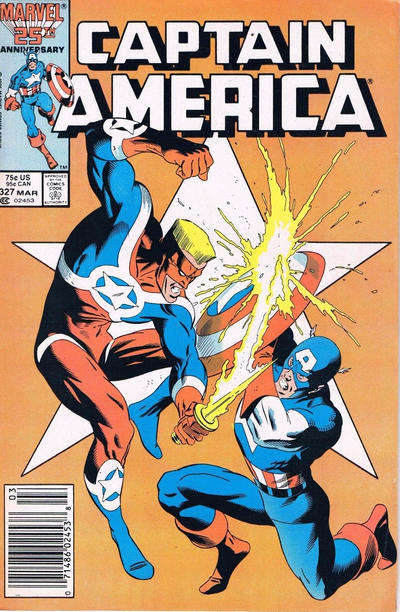 Captain America (1st Series) #327/NS (VF-NM), Comic Book, buy comic books online, online comic book store canada, sell comic books, online, comic websites, comic store,  vintige comic books, comic book store guelph, comic book store,  Long Box Silver's Comics 