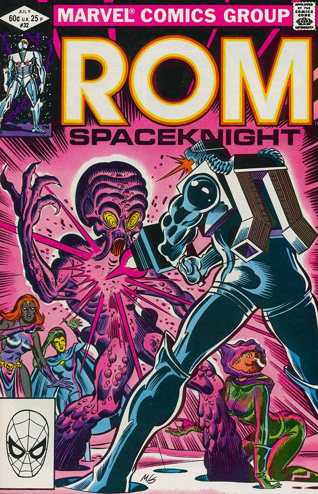 ROM #32, Marvel Comics, Comic Book, Back Issue, buy comics online, comic book store guelph, online comic book store, local comic shop, Long Box Silver's Comics