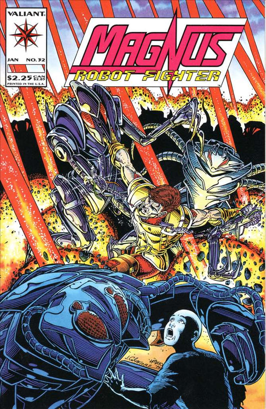 Magnus Robot Fighter (Valiant) #32, Comic Book, Back Issue, buy comic books online, order comics online, marvel comics, sell comic books, online, comic websites, comic store,  vintige comic books, comic book store guelph, comic book store, comic book store near me, Long Box Silver's Comic Book Store