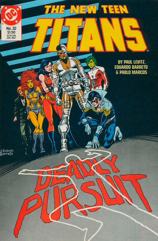 New Teen Titans, The (2nd Series) #32 (VF-NM), Comic Book, Back Issue, buy comic books online, online comic book store canada, sell comic books, online, comic websites, comic store,  vintige comic books, comic book store guelph, comic book store, comic book store near me, Long Box Silver's Comics 