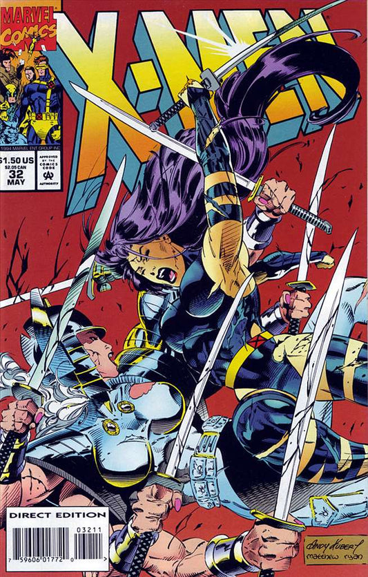 X-Men (2nd Series) #32, Comic Book, Back Issue, buy comics online, comic book store guelph, online comic book store, local comic shop, Long Box Silver's Comics