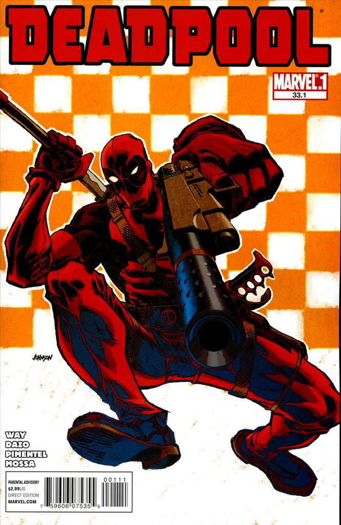 Deadpool (3rd Series) #33.1, Comic Book, Back Issue, buy comics online, comic book store guelph, online comic book store, local comic shop, Long Box Silver's Comics