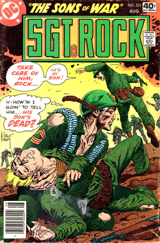 Sgt. Rock #331 (F), Comic Book, buy comic books online, online comic book store canada, sell comic books, online, comic websites, comic store,  vintige comic books, comic book store guelph, comic book store,  Long Box Silver's Comics 
