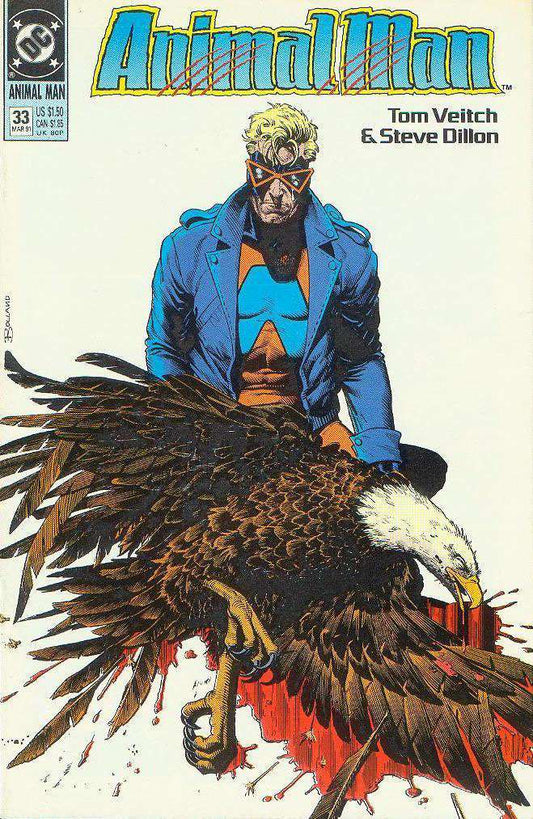 Animal Man #33, Comic Book, Back Issue, buy comics online, comic book store guelph, online comic book store, local comic shop, Long Box Silver's Comics