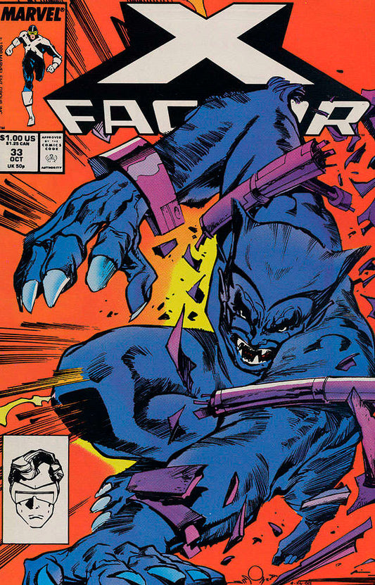 X-Factor #33 (VF-NM), Comic Book, Back Issue, buy comic books online, online comic book store canada, sell comic books, online, comic websites, comic store,  vintige comic books, comic book store guelph, comic book store, comic book store near me, Long Box Silver's Comics 
