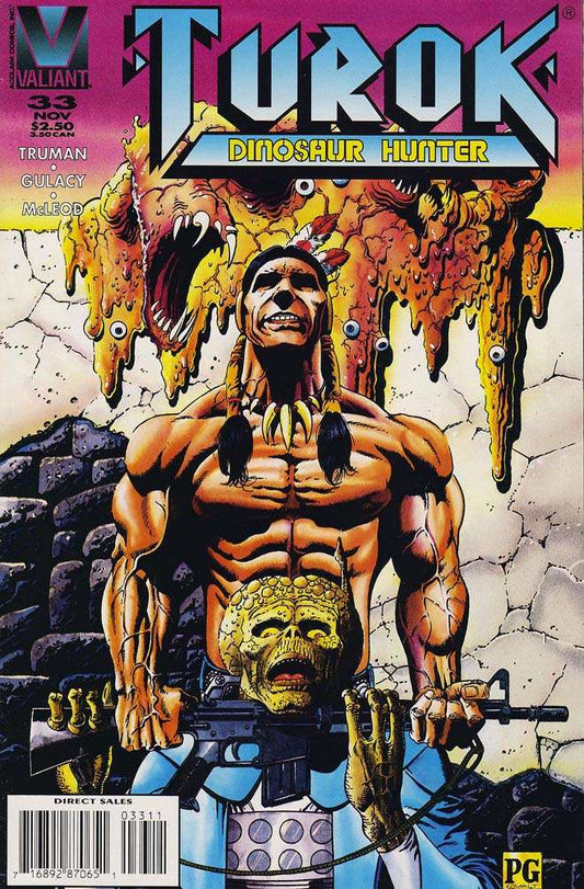 Turok, Dinosaur Hunter #33, Comic Book, Back Issue, buy comic books online, order comics online, marvel comics, sell comic books, online, comic websites, comic store,  vintige comic books, comic book store guelph, comic book store, comic book store near me, Long Box Silver's Comic Book Store