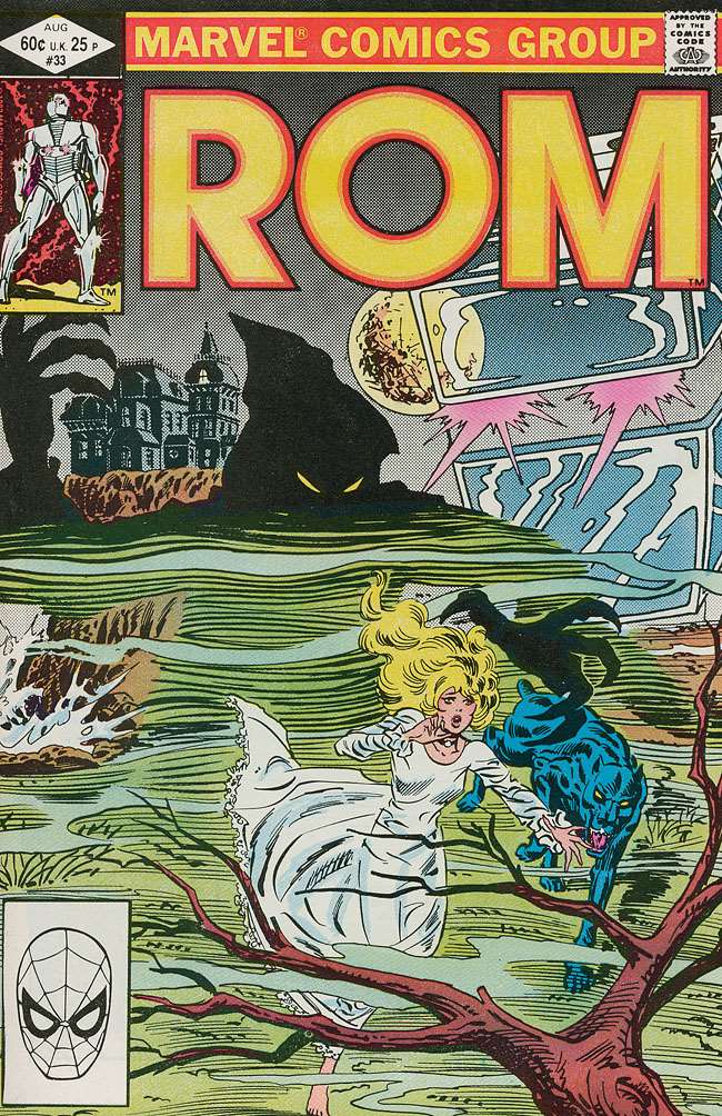 ROM #33, Marvel Comics, Comic Book, Back Issue, buy comics online, comic book store guelph, online comic book store, local comic shop, Long Box Silver's Comics