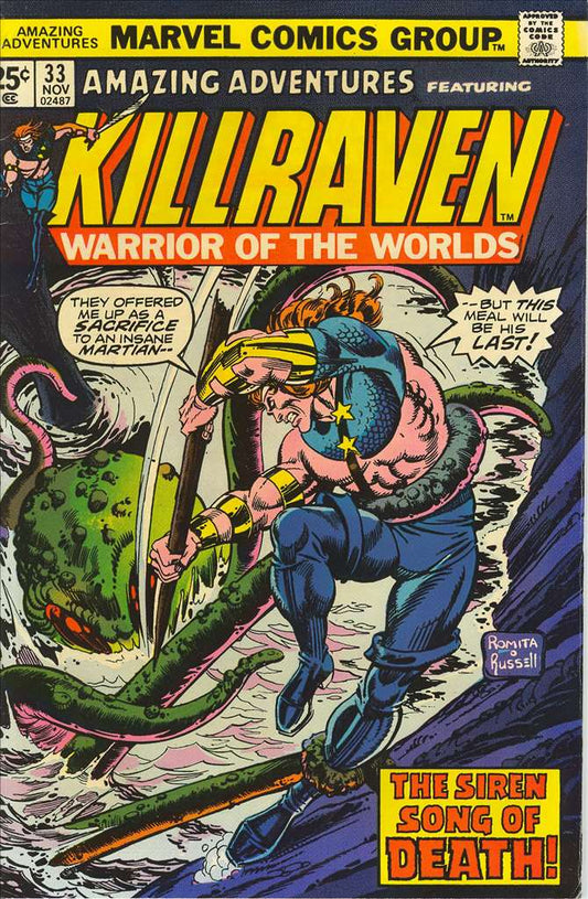 Amazing Adventures (3rd Series) #33, Comic Book, Back Issue, buy comic books online, order comics online, marvel comics, sell comic books, online, comic websites, comic store,  vintige comic books, comic book store guelph, comic book store, comic book store near me, Long Box Silver's Comic Book Store