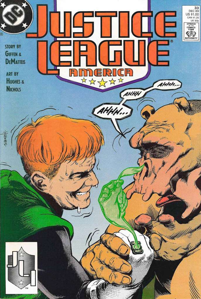 Justice League America #33 (VF-NM), Comic Book, buy comic books online, online comic book store canada, sell comic books, online, comic websites, comic store,  vintige comic books, comic book store guelph, comic book store,  Long Box Silver's Comics 