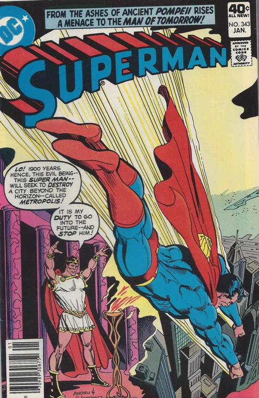 Superman (1st Series) #343 (VF), Comic Book, buy comic books online, online comic book store canada, sell comic books, online, comic websites, comic store,  vintige comic books, comic book store guelph, comic book store,  Long Box Silver's Comics 