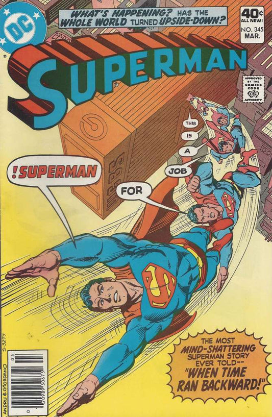 Superman (1st Series) #345 (VF-NM), Comic Book, buy comic books online, online comic book store canada, sell comic books, online, comic websites, comic store,  vintige comic books, comic book store guelph, comic book store,  Long Box Silver's Comics 