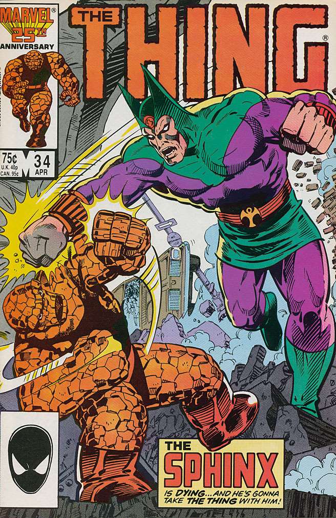 Thing, The (Newstand) #34/NS, Comic Book, Back Issue, buy comic books online, order comics online, marvel comics, sell comic books, online, comic websites, comic store,  vintige comic books, comic book store guelph, comic book store, comic book store near me, Long Box Silver's Comic Book Store