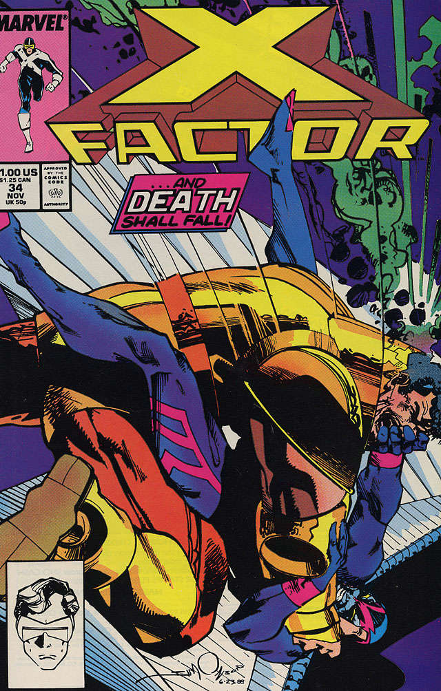 X-Factor #34 (VF-NM), Comic Book, Back Issue, buy comic books online, online comic book store canada, sell comic books, online, comic websites, comic store,  vintige comic books, comic book store guelph, comic book store, comic book store near me, Long Box Silver's Comics 