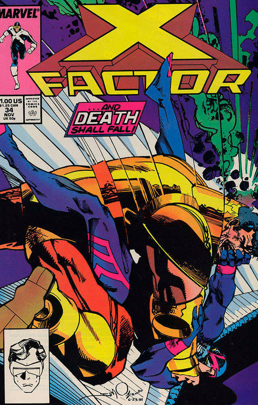 X-Factor #34 (VF-NM), Comic Book, Back Issue, buy comic books online, online comic book store canada, sell comic books, online, comic websites, comic store,  vintige comic books, comic book store guelph, comic book store, comic book store near me, Long Box Silver's Comics 
