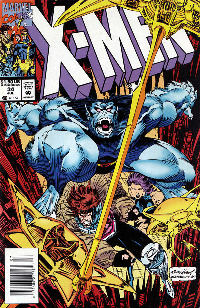 X-Men (2nd Series) #34 (VF-NM), Comic Book, buy comic books online, online comic book store canada, sell comic books, online, comic websites, comic store,  vintige comic books, comic book store guelph, comic book store,  Long Box Silver's Comics 