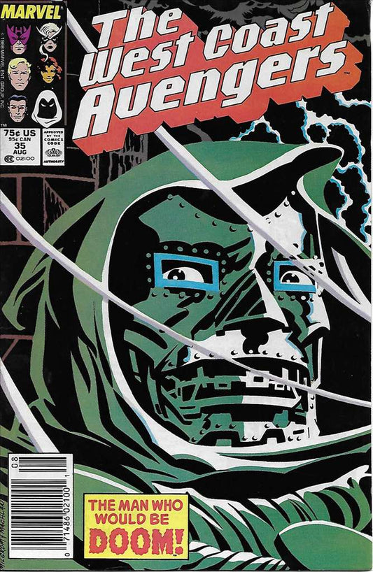 West Coast Avengers(VF-NM) #35/NS, Comic Book, Back Issue, buy comic books online, order comics online, marvel comics, sell comic books, online, comic websites, comic store,  vintige comic books, comic book store guelph, comic book store, comic book store near me, Long Box Silver's Comic Book Store