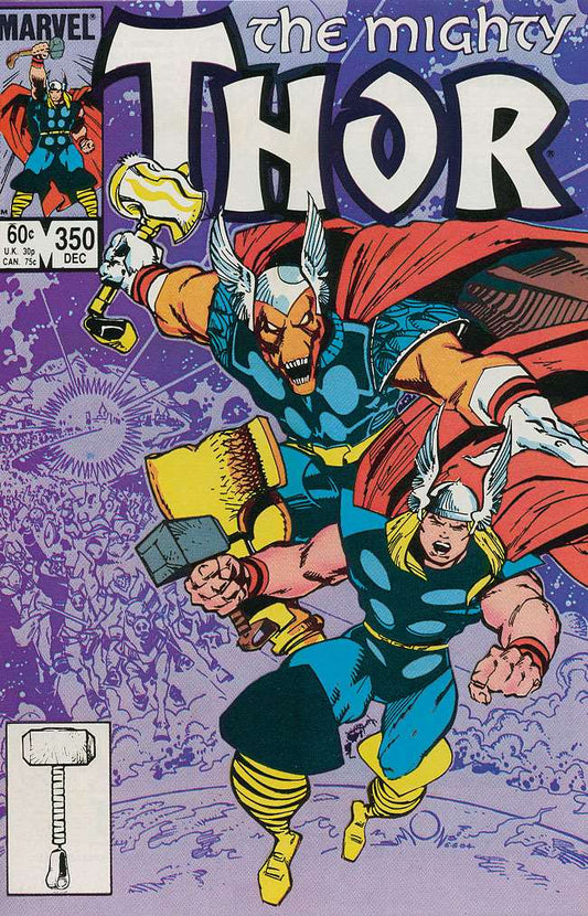 The Mighty Thor #350, Comic Book, Back Issue, buy comic books online, order comics online, marvel comics, sell comic books, online, comic websites, comic store,  vintige comic books, comic book store guelph, comic book store, comic book store near me, Long Box Silver's Comic Book Store
