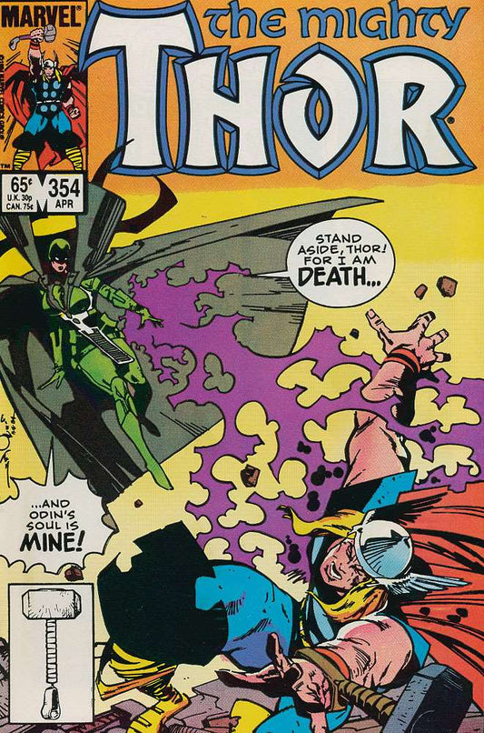 The Mighty Thor #354, Comic Book, Back Issue, buy comic books online, order comics online, marvel comics, sell comic books, online, comic websites, comic store,  vintige comic books, comic book store guelph, comic book store, comic book store near me, Long Box Silver's Comic Book Store