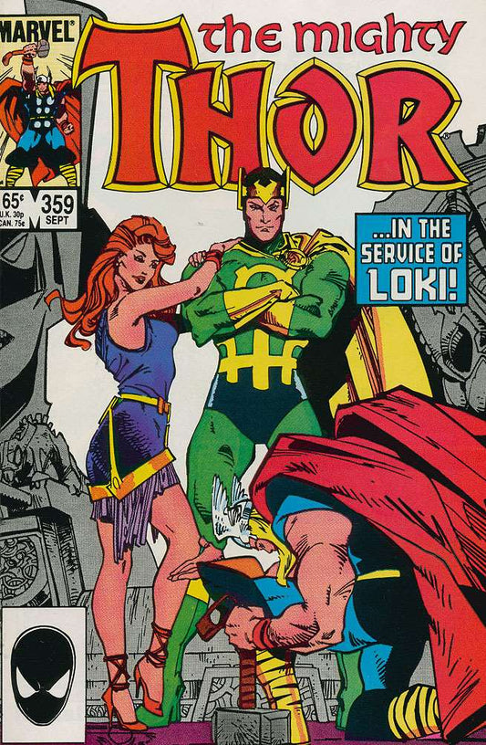 The Mighty Thor #359, Comic Book, Back Issue, buy comic books online, order comics online, marvel comics, sell comic books, online, comic websites, comic store,  vintige comic books, comic book store guelph, comic book store, comic book store near me, Long Box Silver's Comic Book Store