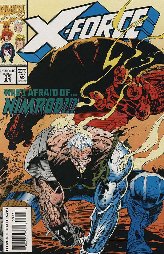 X-Force #35 (VF-NM), Comic Book, Back Issue, buy comic books online, online comic book store canada, sell comic books, online, comic websites, comic store,  vintige comic books, comic book store guelph, comic book store, comic book store near me, Long Box Silver's Comics 