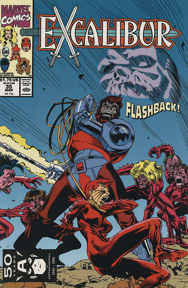 Excalibur #35 (VF-NM), Comic Book, Back Issue, buy comic books online, online comic book store canada, sell comic books, online, comic websites, comic store,  vintige comic books, comic book store guelph, comic book store, comic book store near me, Long Box Silver's Comics 