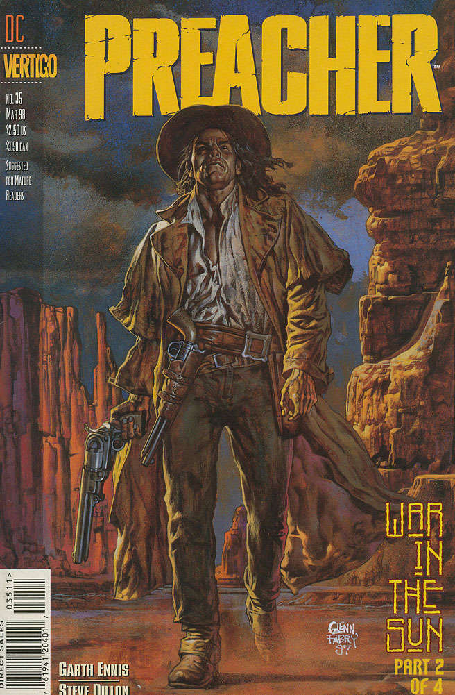 Preacher #35 (VF), Comic Book, buy comic books online, online comic book store canada, sell comic books, online, comic websites, comic store,  vintige comic books, comic book store guelph, comic book store,  Long Box Silver's Comics 