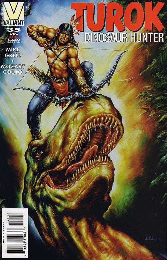 Turok, Dinosaur Hunter #35, Comic Book, Back Issue, buy comic books online, order comics online, marvel comics, sell comic books, online, comic websites, comic store,  vintige comic books, comic book store guelph, comic book store, comic book store near me, Long Box Silver's Comic Book Store
