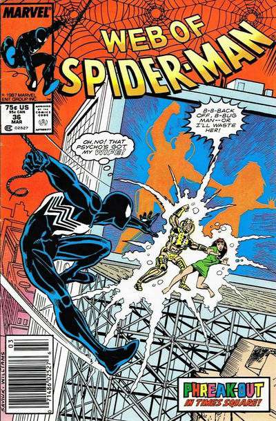 Web of Spider-Man, The #36/NS (VF-NM), Comic Book, buy comic books online, online comic book store canada, sell comic books, online, comic websites, comic store,  vintige comic books, comic book store guelph, comic book store,  Long Box Silver's Comics 
